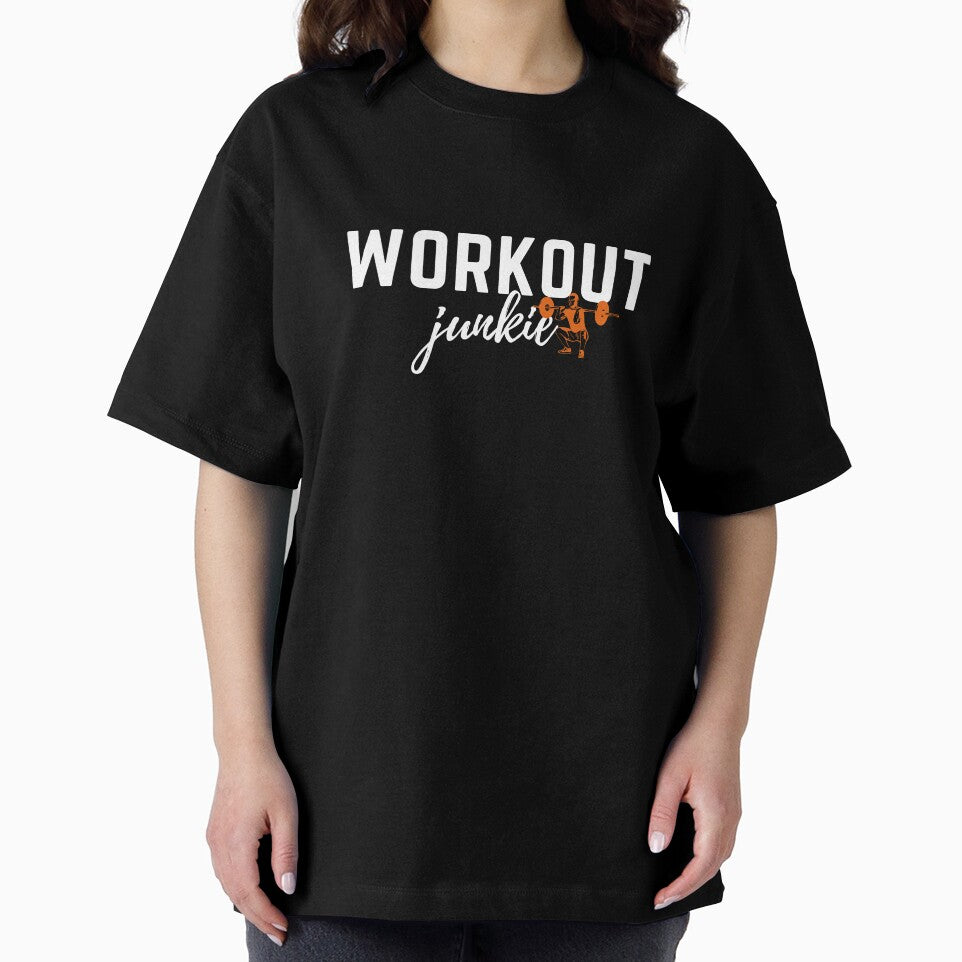 Work out junkie tshirt by YOURTHINGZ