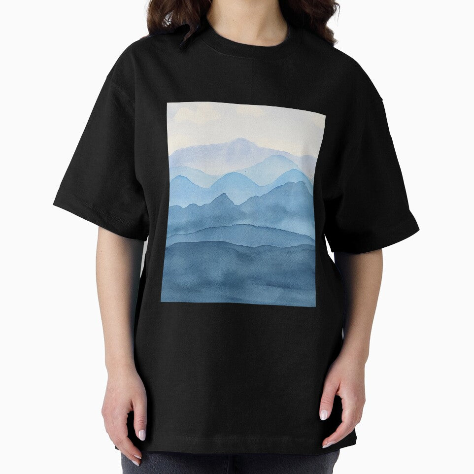 Serene Blue Mountains by LiaIsabellaArt