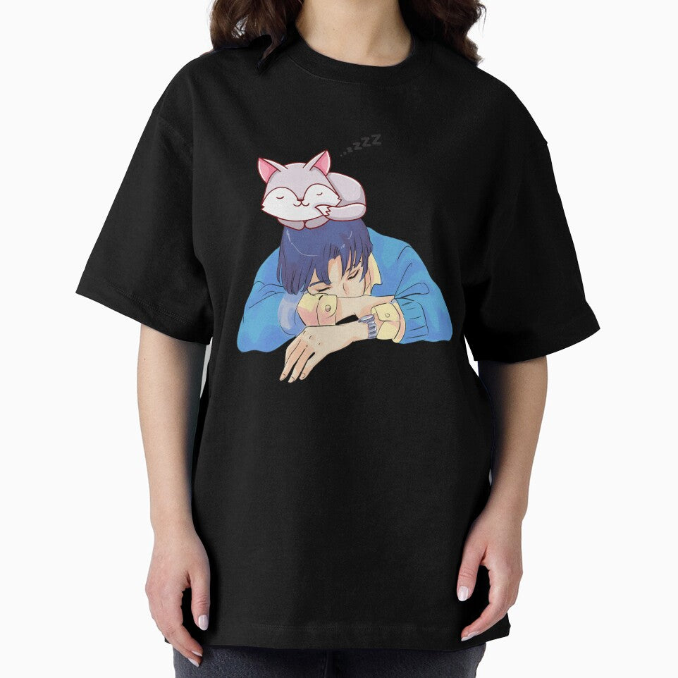 Too Lazy To Move - Cute cat sleepin on a boy by bsrishika