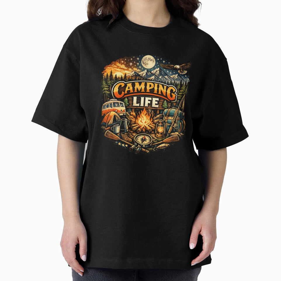 Camping Life – Vintage Outdoor Adventure Design by MAMPYBASS