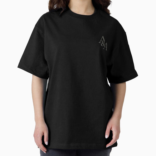 A&A Minimalist Streetwear T-Shirt | Alpha & Ash Premium Aesthetic Tee by THE DELULU CLUB