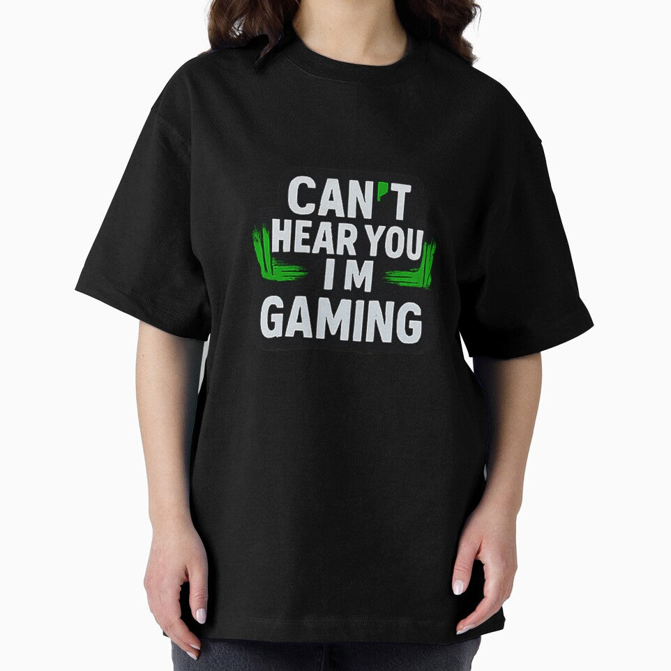 Can't Hear You I'm Gaming - Funny Sarcastic Gamer Quote by MESSY-MIND