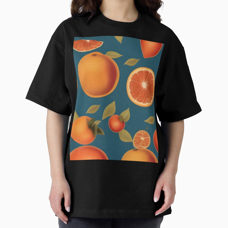 Orange fruit pattern artwork by brandway