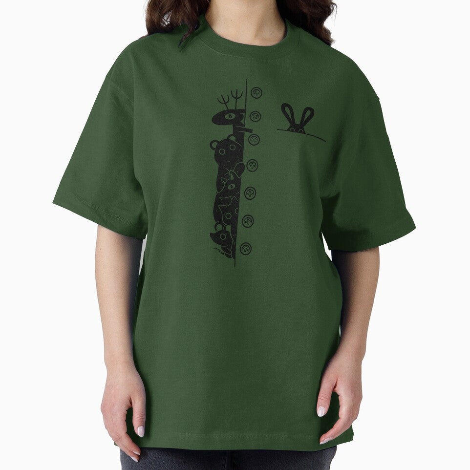 Forest Inside My Shirt Pocket Animals Bear Cat Deer Mouse Dog by Tobe Fonseca by Tobe Fonseca®