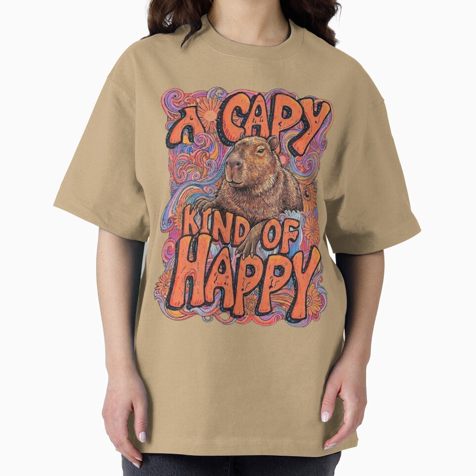 Capybara Kind of Happy by Reverie & Roses