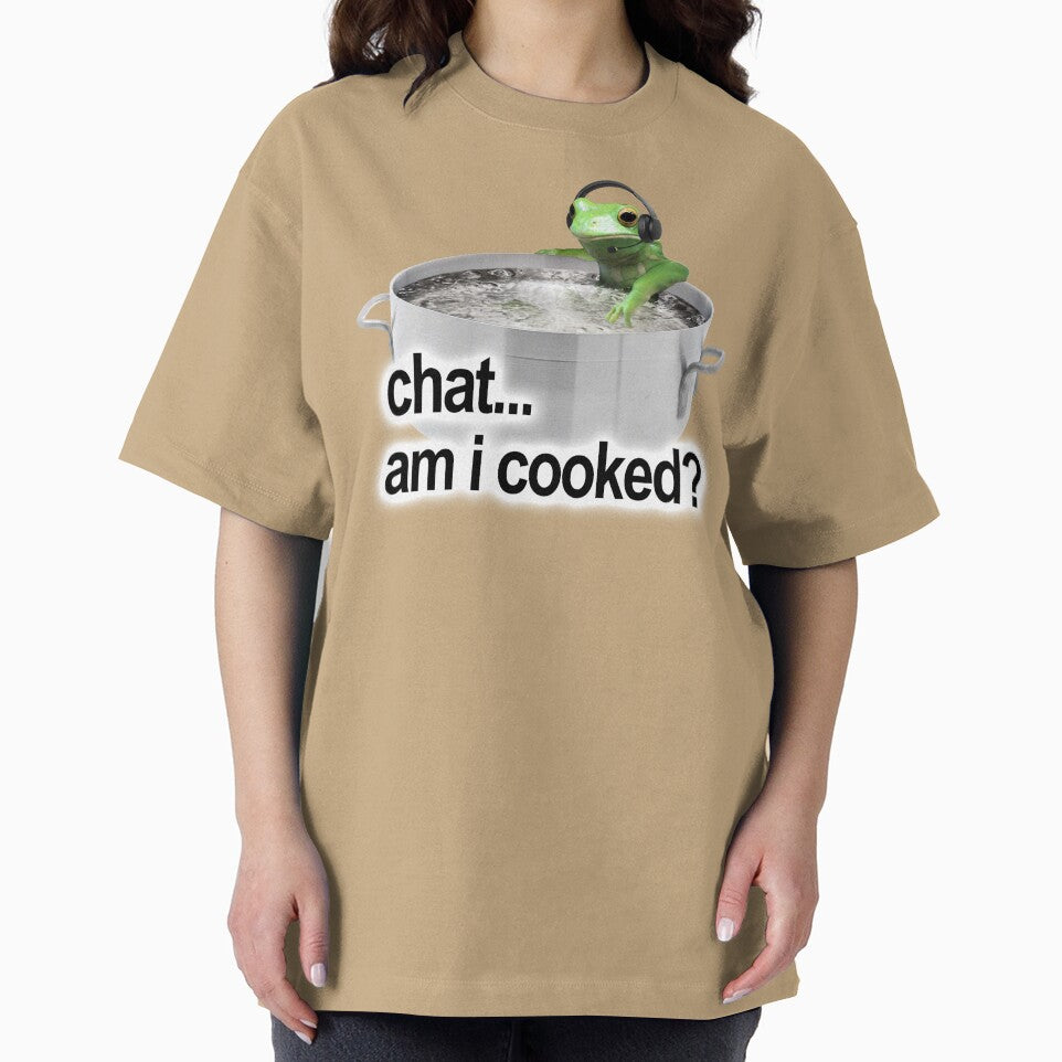 Chat am I Cooked Frog Meme by snazzyseagull