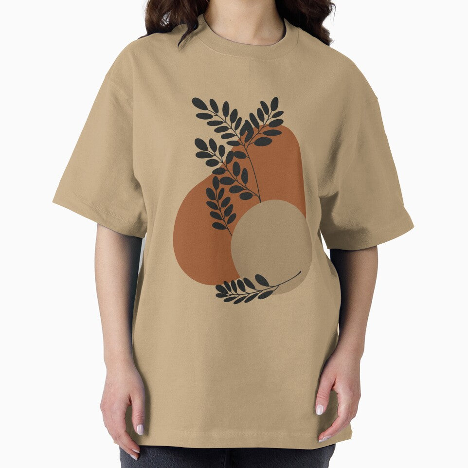 Boho Rock and Leaves Artwork by gracielynd