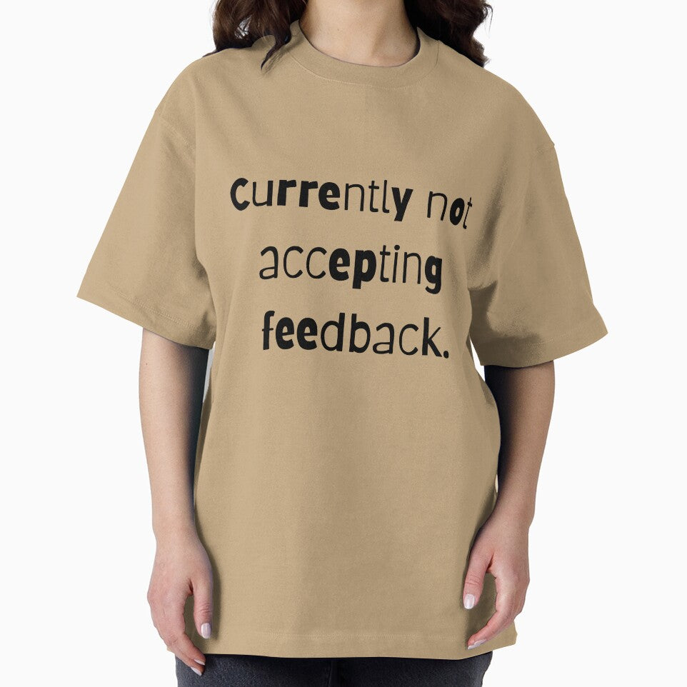 Currently not accepting feedback. by laurierox