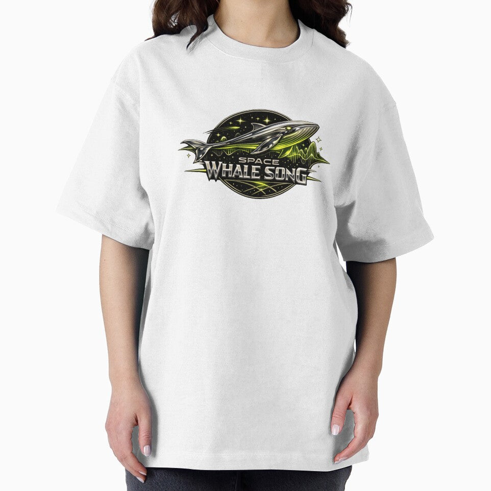 Chrome Neo Deco Space Whale Song Aliencore Graphic by TheRealTaria
