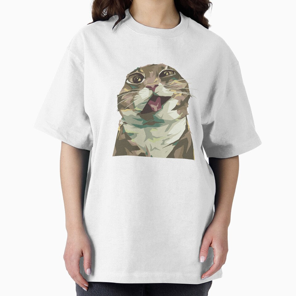 Freaky Ahh Cat | Funny Weird Cat Meme | Silly Animal Illustration by DawnColony