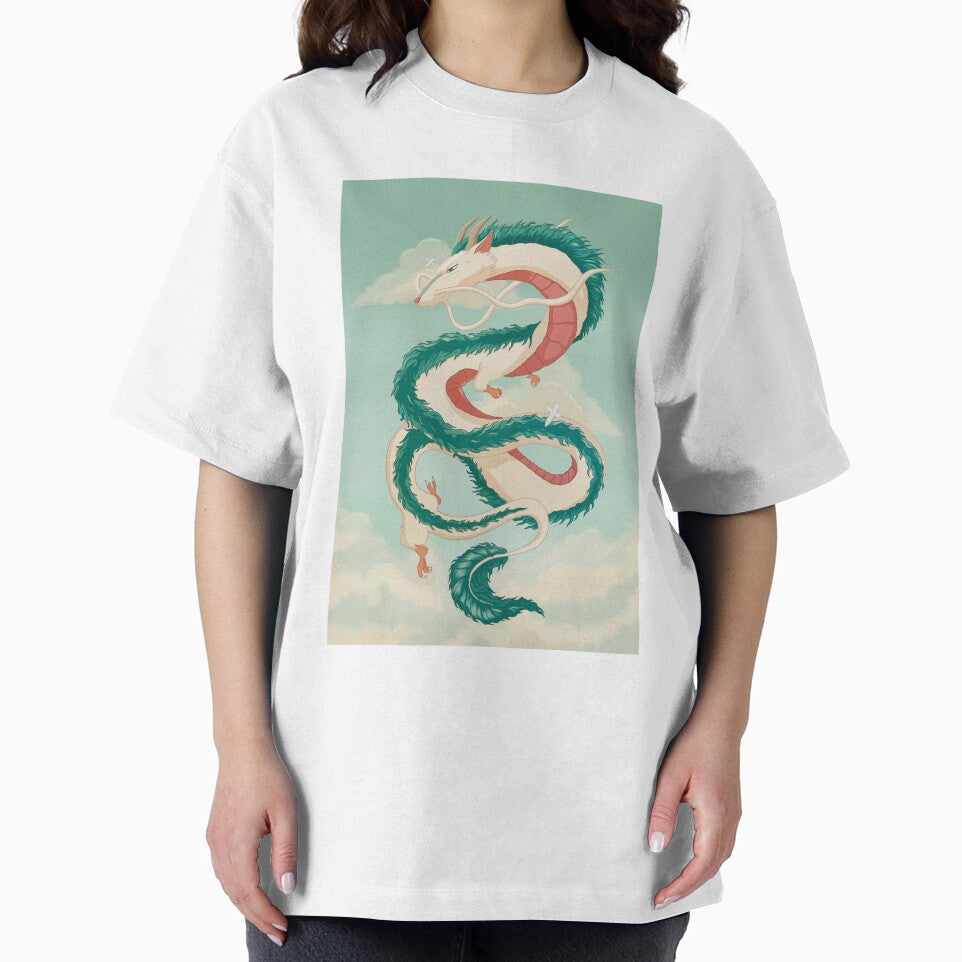 Haku, Dragon in the Sky – Spirited Away – Ghibli by madebymirabelle