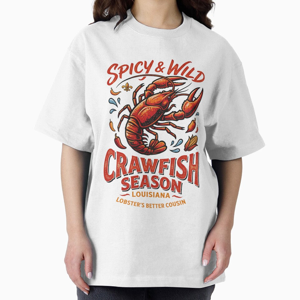 Spicy and Wild Louisiana Crawfish Season Lobster by TeeARTHY