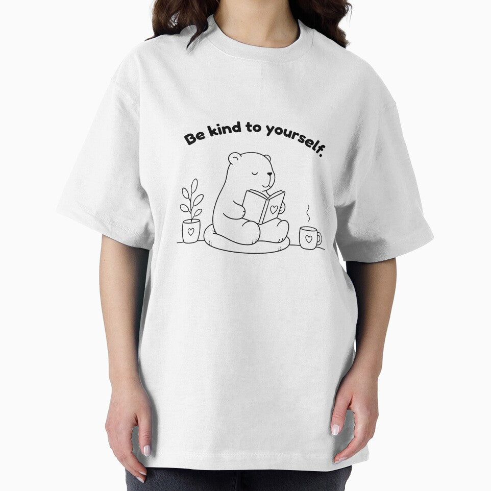 Be Kind to Yourself Capybara – Simple Minimalist Animal Design by PAPIRO SIGLO XXI