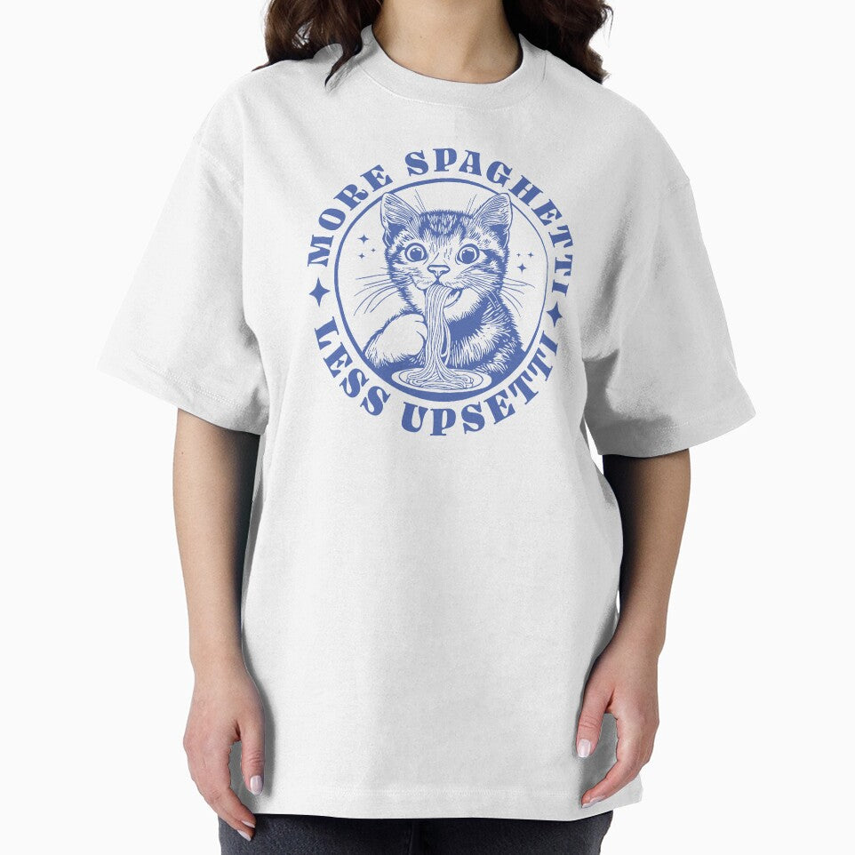 More Spaghetti Less Upsetti Cat Lovers by cafelab