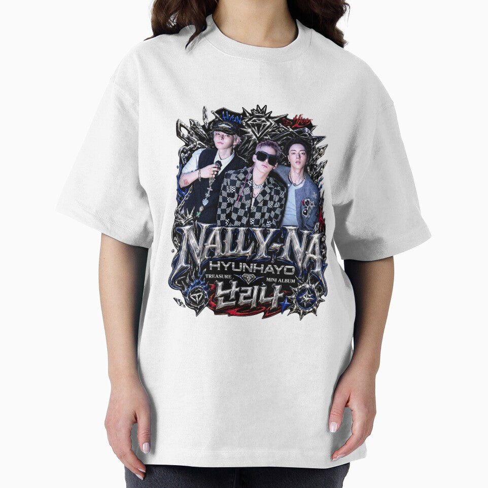 TREASURE NALLY-NA Group Futuristic Kpop Merch Shirt Design by Valeree Store