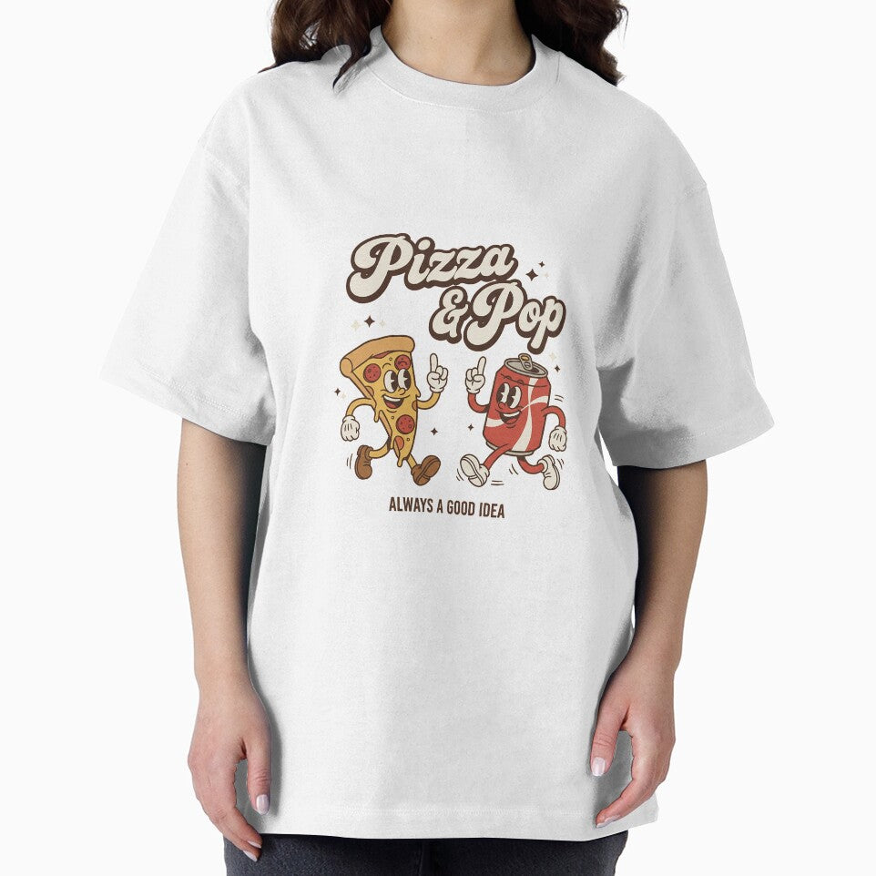 Copy of Pizza & Pop Retro Mascot Always A Good Idea by HoopeStylee