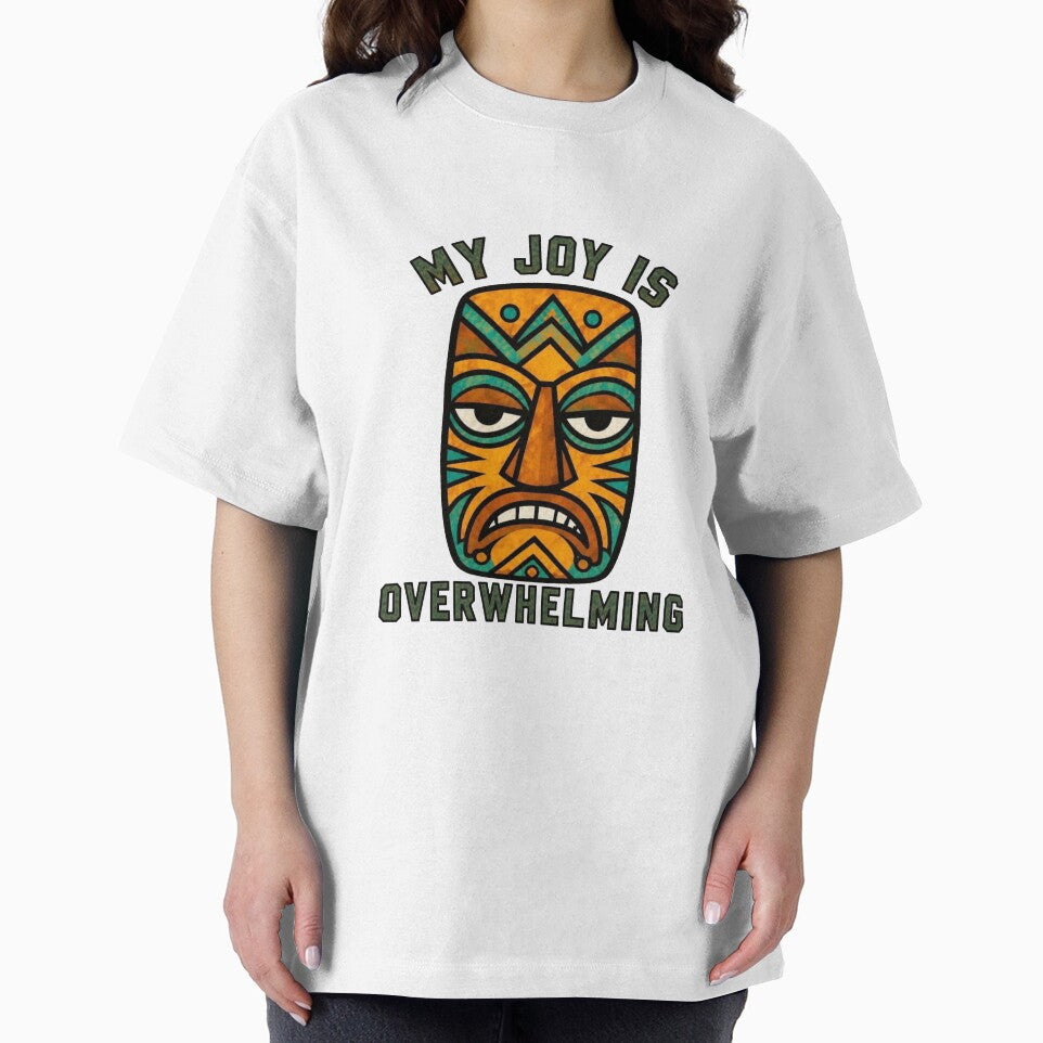 Tiki Mask – My Joy Is Overwhelming by Icareis-Studios