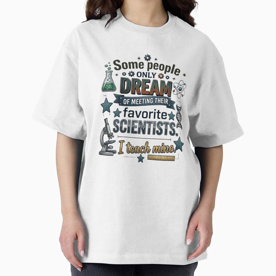 Science Teacher Shirt, I Teach My Favorite Scientists by sayitlightly