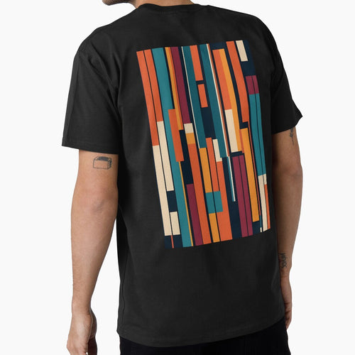 70s Vintage Retro Stripes iPhone Case | Classic Bold Stripes in Warm Tones by Artophilists