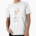 Every Line Builds A Soul - Abstract Face Line Art Illustration by CatberryStudio