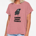 Gimme Shiny Things Crow by Stacey Roman