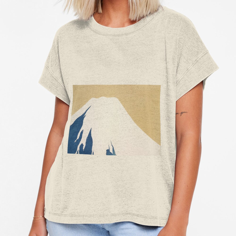 Mountain Woodcut by BlueSpecsStudio