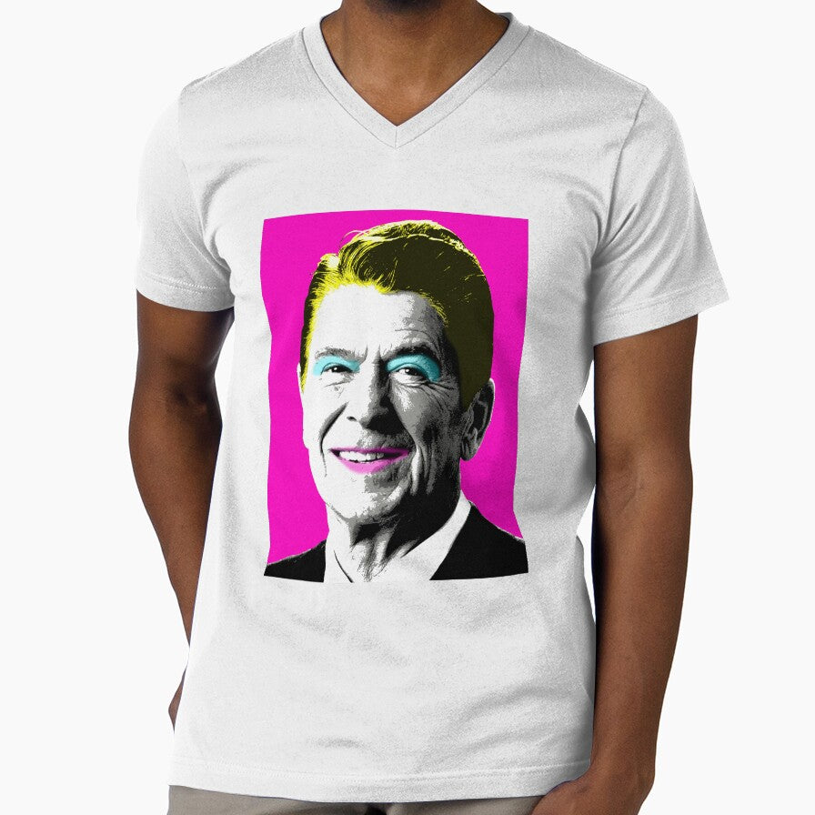 Nancy Reagan - Pink by Gary Hogben