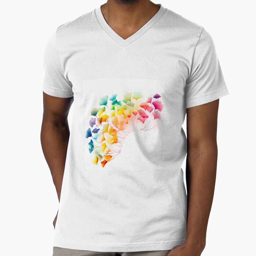 Rainbow Ginkgo by Tinafrogger1017